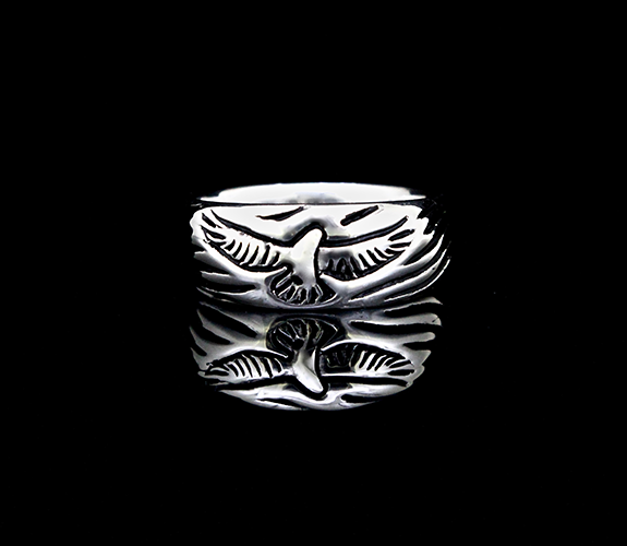 "Soaring" Sterling Silver Ring - Jeff Mckenzie | PNW Fine Handmade Jewelry